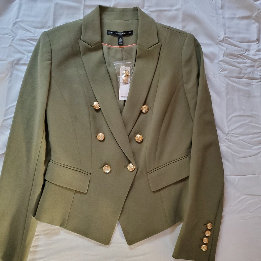 WHBM Military Trophy Jacket